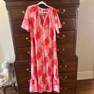 BuddyLove Tullah Caftan Tie-Dye Maxi Dress